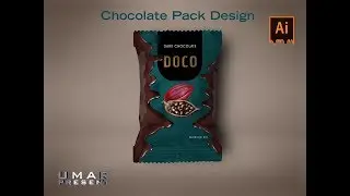 How to Design Cake Pack  I  Adobe Illustrator CC 2018