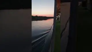 Вечер на Волге в Татарстане