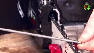 HOW TO SHARPEN A CHAINSAW WITH AND WITHOUT A FILE GUIDE, ADJUST DEPTH ADJUSTERS