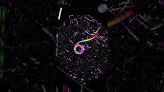 Sequential rainbow trail - 3000 Speed bots - Aylina's server - Bot storm in Slither.io