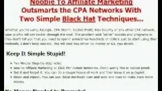 Black Hat Techniques-CPA Network