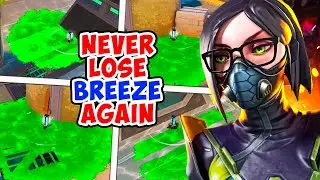 Viper Post-Plant Lineups BREEZE - Valorant
