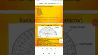 Use of protractor