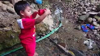 Naglaro si Eze sa bukal