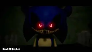 Sonic exe pictured by Borck Unleashed