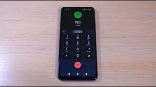 Cubot P80 incoming call