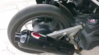 Tes suara knalpot Tsukigi ai tech vario old 125
