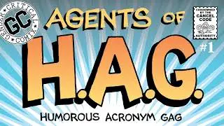 Agents of H.A.G. comic book promo
