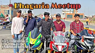 KHAGARIA MEETUP @LEGENDRIDER181 & @ShaktimanRider 😍🥰 || Siliguri to Khagaria 350Km | Sumit Arya