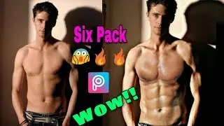 Picsart editing tutorial | How to change body in picsart | how to make 6 packs💪🔥