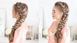 Elastic Side French Braid for Beginners | NO BRAIDING