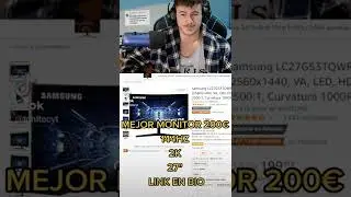 MEJOR MONITOR 144HZ 2KG POR 200€