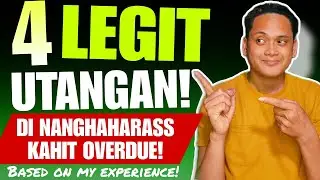 4 LEGIT UTANGAN, RECOMMENDED AT HINDI NANGHAHARASS KAHIT OVERDUE! 