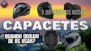 O que fazem aos vossos capacetes quando os deixam de usar?