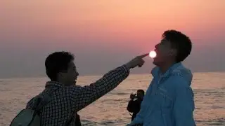 Amazing Sun and Moon Illusions-Camera Art illusions-Sunset and Full Moon Illusions!