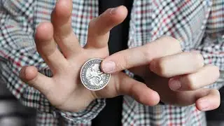 Ошеломительный  трюк с монеткой !