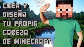 Tutorial Photoshop | Diseña y fabrica tu propia cabeza de Minecraft / Make & design Minecraft head