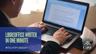 LibreOffice Writer in one minute