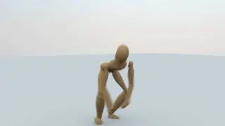 Breakdancer rendered in YafaRay