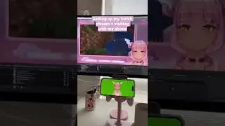 Setting up my vtuber 🤯 