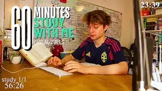 LIVE | 1-HOUR study with me 📚🎹 piano sounds