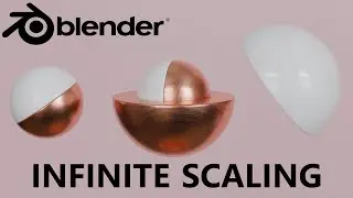 Making a Satisfying Infinite Scaling Animation in Blender - Blender Tutorial