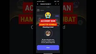 😭Hamster Kombat Cheating Is Bad Card We Have Detected Some Suspicious Activity On Your Account BAN