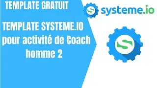 Template Systeme.io pour activité de Coach homme 2