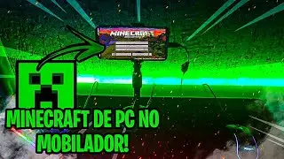 COMO JOGAR MINECRAFT DE PC NO MOBILADOR? teclado e mouse no celular