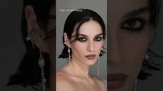 If you have a high contrast face, you need to try this look if you wanna look hotter 🖤🔥🔪￼￼