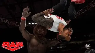 WWE 2K24 | ANT KUYKENDALL W/ KRYSTAL KUYKENDALL VS JIMMY USO - SINGLES ACTION [RAW]