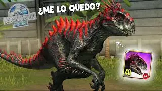 ME RETARON a subir al SCORPIOS REX AL NIVEL 40 pero... igual lo vendo Jurassic World El Juego