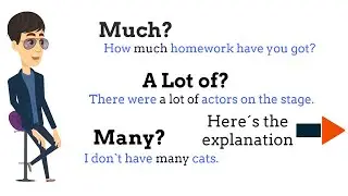 MUCH, MANY and A LOT OF Complete Understanding - English Tutor 007