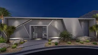 PINNACLE Palm Springs Mid Century Modern Home Indoor Outdoor Living VIDEO TOUR