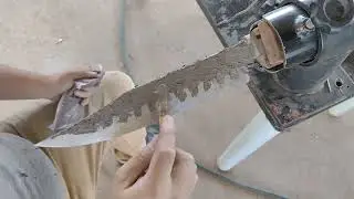 Preparando lamina para têmpera seletiva