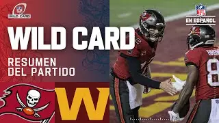 Tom Brady y los Bucs vencen a Washington para pasar a la Ronda Divisional | Resumen | Wild Card