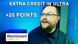 Extra Credit Items | Blackboard Ultra
