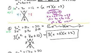 5.4 Intro - Factoring 2x^2 + 17x + 30