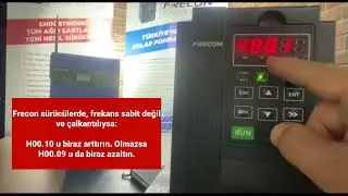 Frecon Sürücülerinde Frekans Sabit Değil ve Çalkantılıysa Ne Yapılmalı ? #solarsystem #frecon