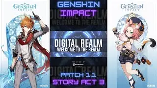 GENSHIN IMPACT! - PATCH 1.1 - STORY UPDATE ACT 3