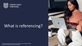 What is referencing?