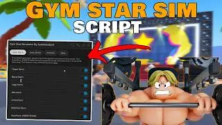 Gym Star Simulator Script - No Key - AutoFarm, AutoTrain, AutoCompetion and MORE