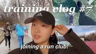 joining a run club! | training vlog #7