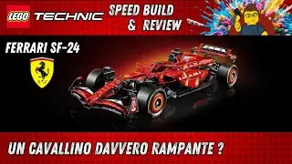 Lego Technic 42207 Ferrari SF-24 | Speed Build & Review | Un cavallino davvero RAMPANTE?