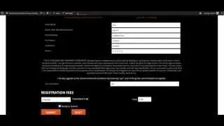 Test of special event registration 1