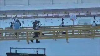 Первый медальный дубль в сезоне 14/15 (серебро)