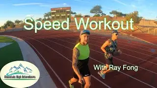 Speed Workout on the Track with Coach Ray Fong
