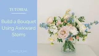 How To Work With Awkward-Shaped Flowers in a Bridal Bouquet