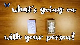 💖💘💝 WHAT'S GOING ON WITH YOUR PERSON?  😍🥰  Timeless Tarot Reading 🔮💫