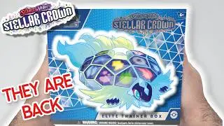 RAINBOWS ARE BACK! Opening Stellar Crown Elite Trainer Box!